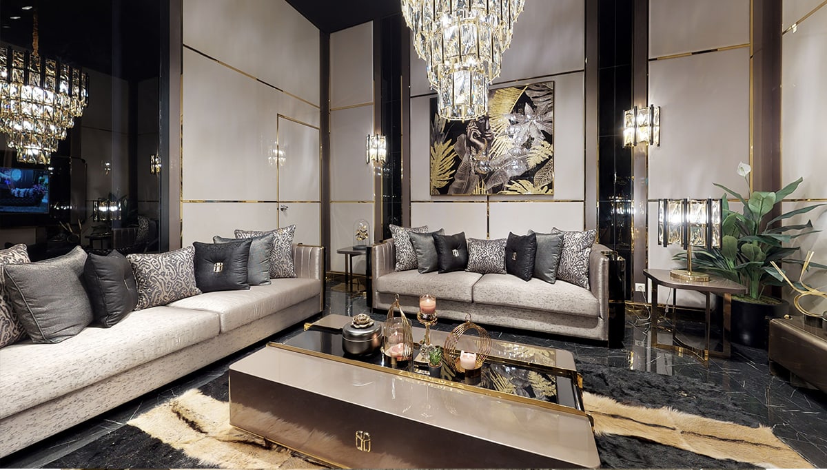 Bosphorus Collection Luxury Living Room