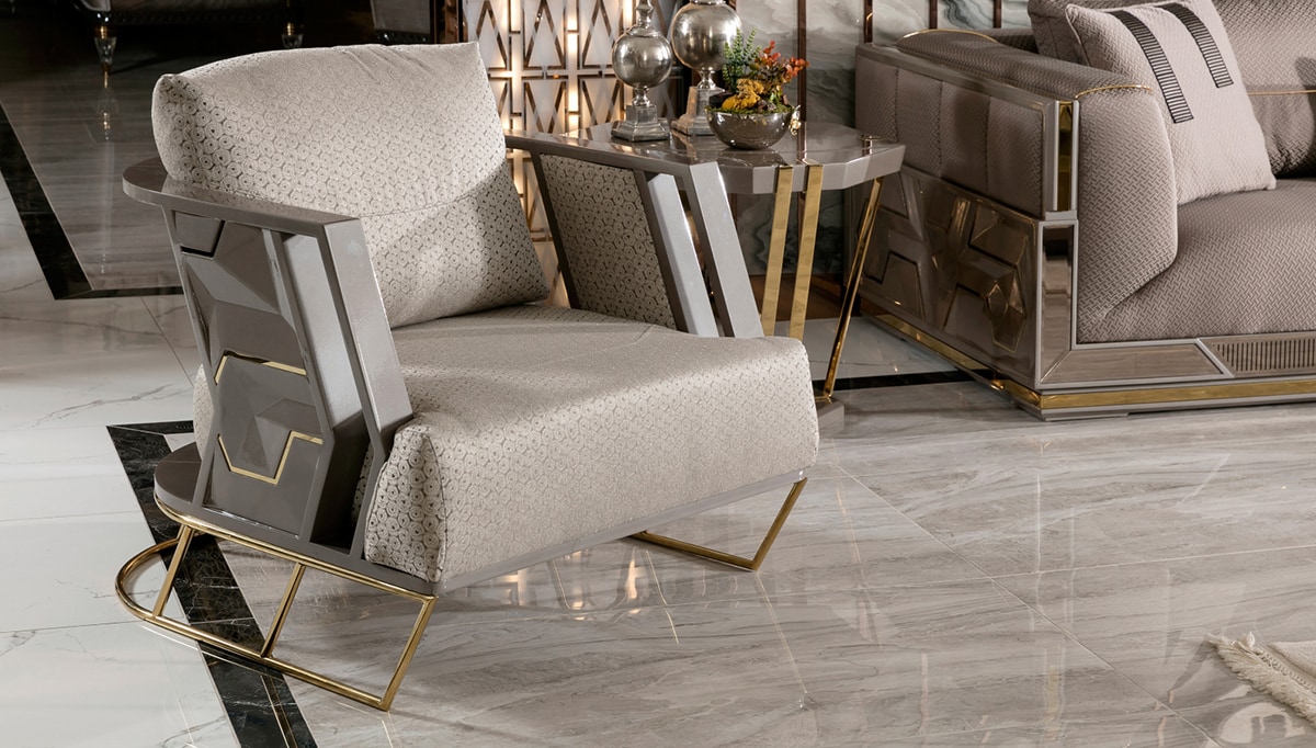 Gustora Collection Modern Luxury High-end Design Armchair