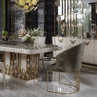 Dining Room Luxury Life Furniture, Luxury Dining Room Design