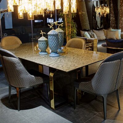 Conrad Collection Luxury Dining Table and Chairs