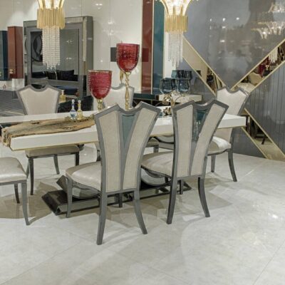 Vonesa Collection Luxury Dining Room Dining Table and Chairs