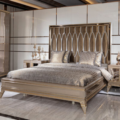 Petrona Gold Luxury Bedroom Wide Angle