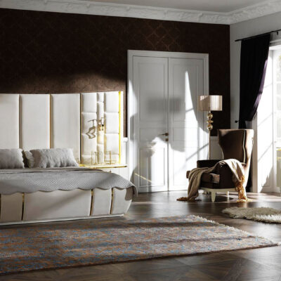 Queen Luxury Bedroom Wide Angle