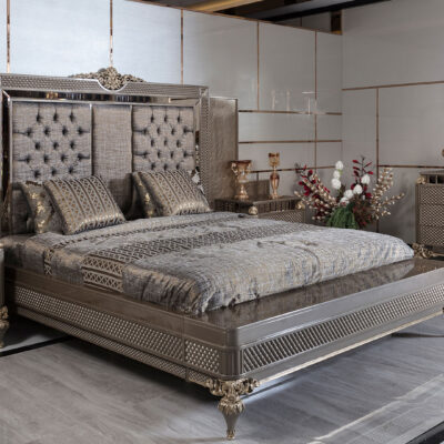 Rivesa Art Deco Luxury Bedroom Wide Angle